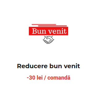Reducere bun venit Avangas